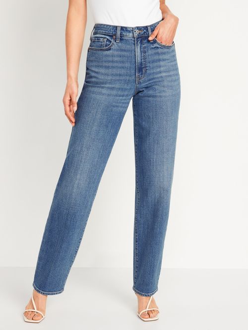 Jeans Old Navy High-Waisted O.G Loose para Mujer