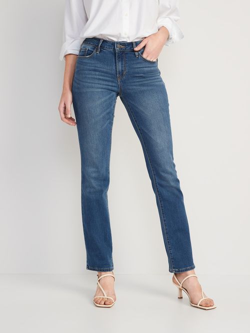 Jeans Old Navy Mid-Rise Kicker Boot-Cut para Mujer