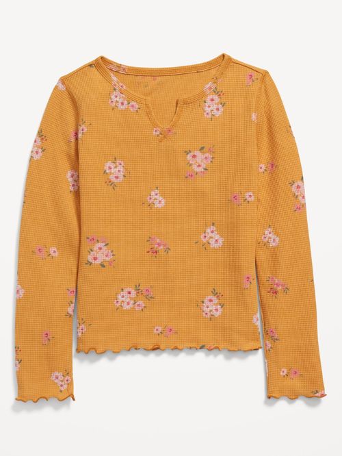 Playera de manga larga Old Navy con estampado para niña