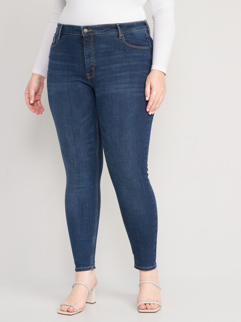 Jeans Old Navy High Waisted Rockstar Super Skinny para Mujer