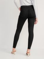 Jeans Old Navy High-Waisted Wow Black Super-Skinny para Mujer