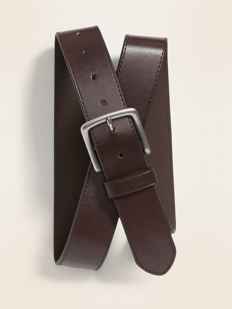 Cinturon-de-piel-sintetica-marron-para-hombre-652388-000