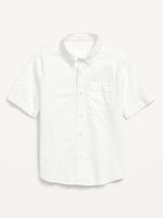 Camisa-de-manga-corta-Oxford-para-Ninos-537697-002
