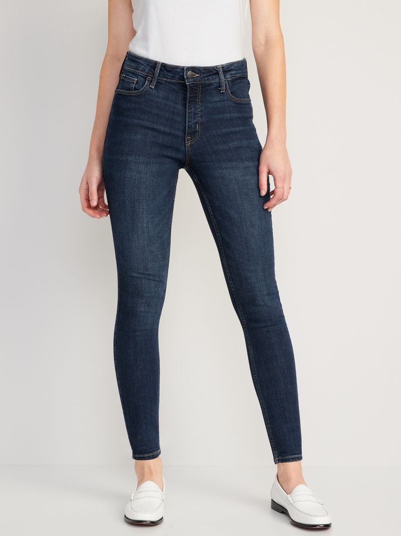 Jeans Old Navy High-Waisted Rockstar Super-Skinny para Mujer