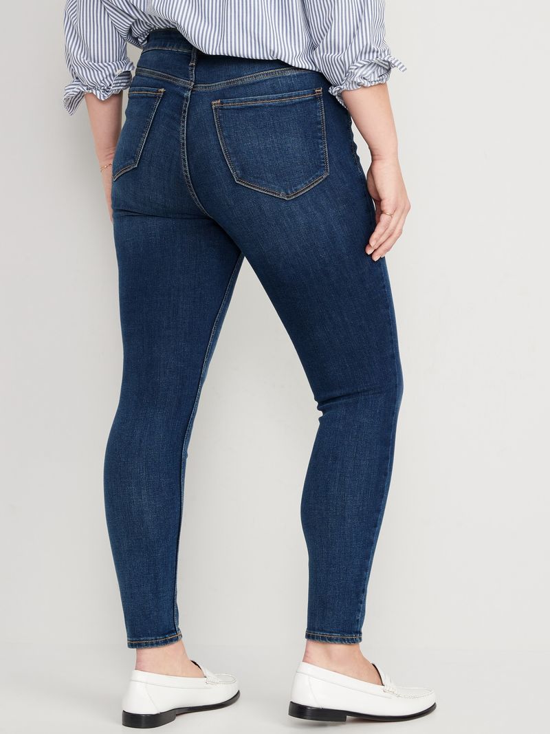 Jeans Old Navy High Waisted Rockstar Super Skinny para Mujer
