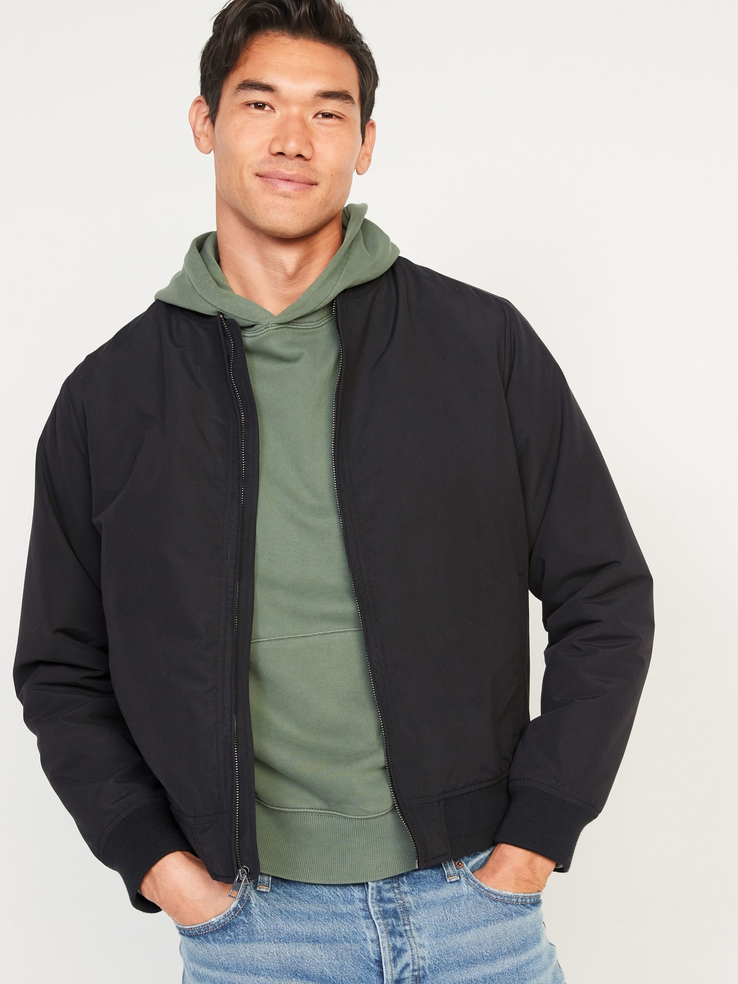 Chamarra Acolchada Old Navy Chamarras Hombre Chamarra Ligera
