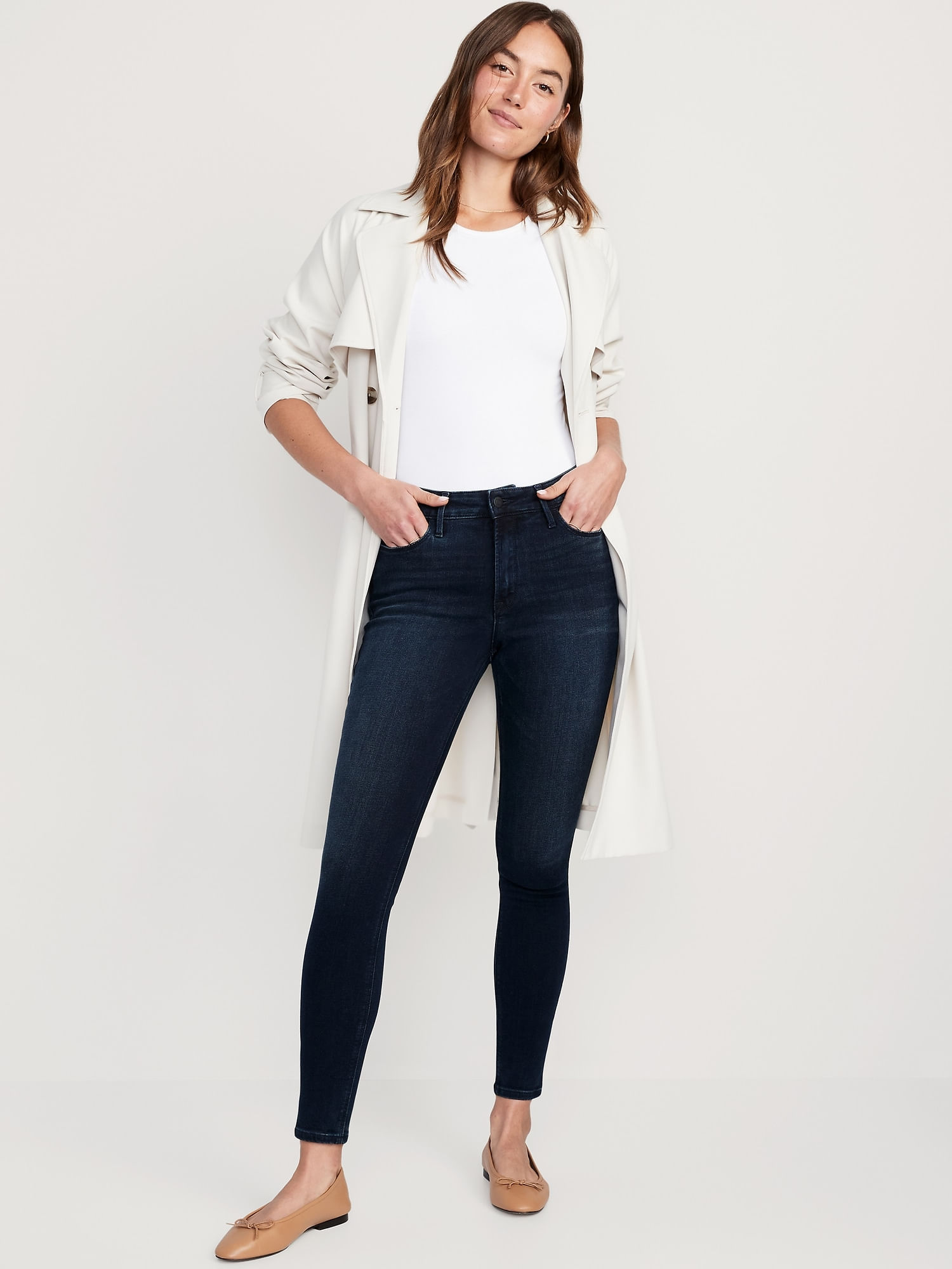 Jeans Old Navy High-Waisted Super-Skinny para Mujer | Old Navy - Old Navy MX