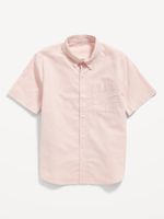 Camisa-de-manga-corta-Oxford-para-Ninos-537697-000