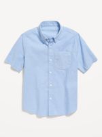 Camisa-de-manga-corta-Oxford-para-Ninos-537697-003