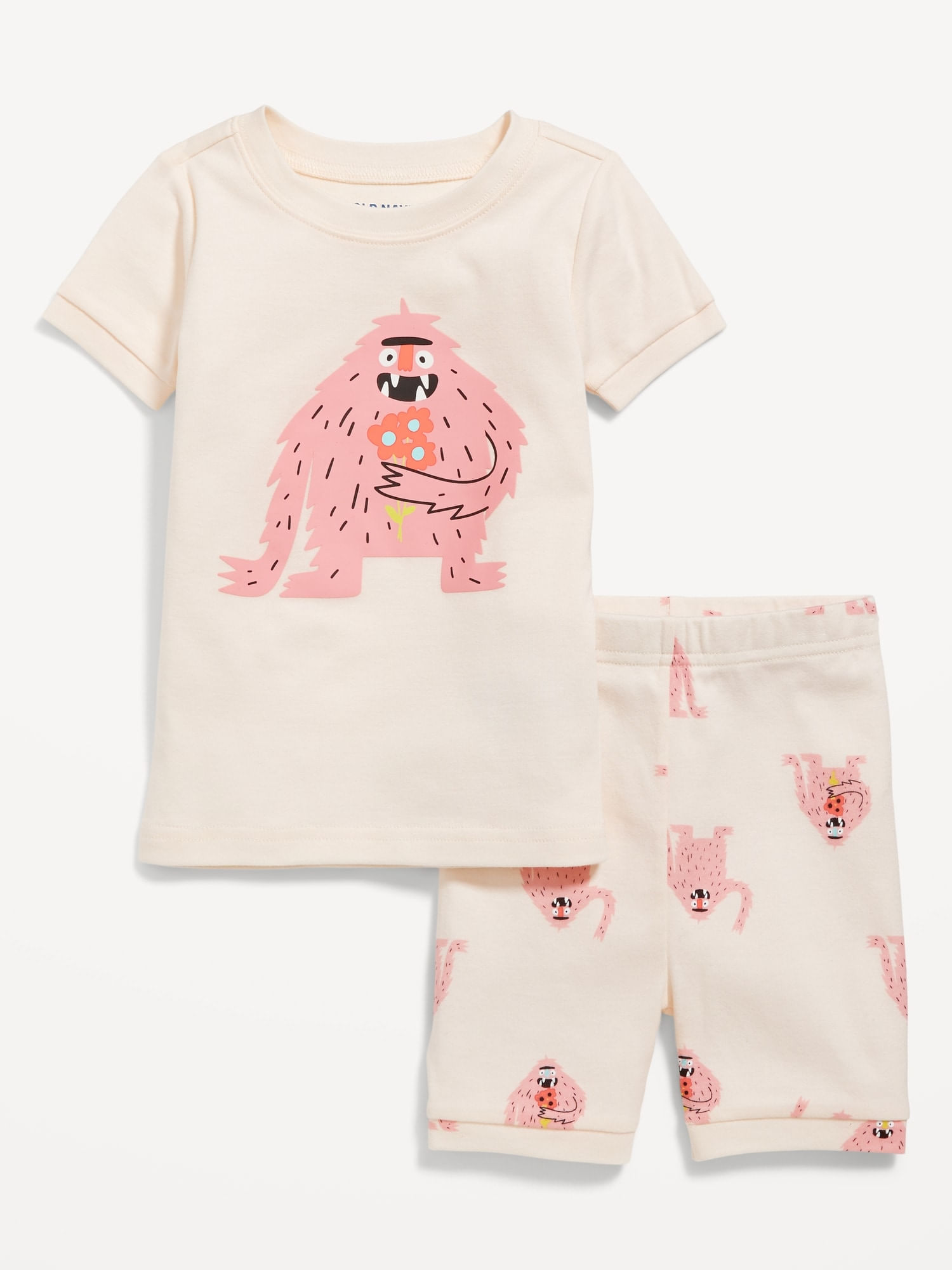 Set de 2 piezas de pijama estampada Snug Fit Old Navy para Beb