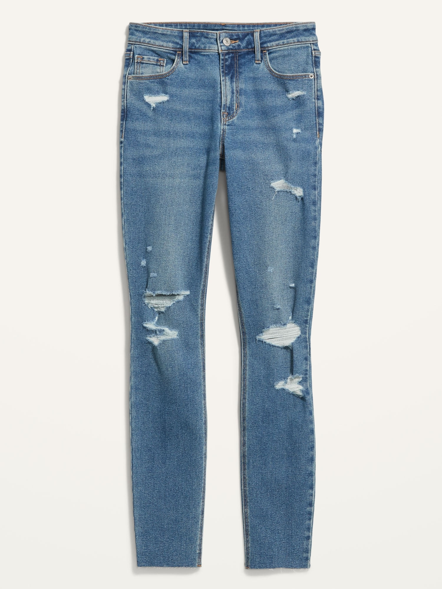 Old Navy Mid-Rise Rockstar - Jeans para Adolescentes y Mujeres