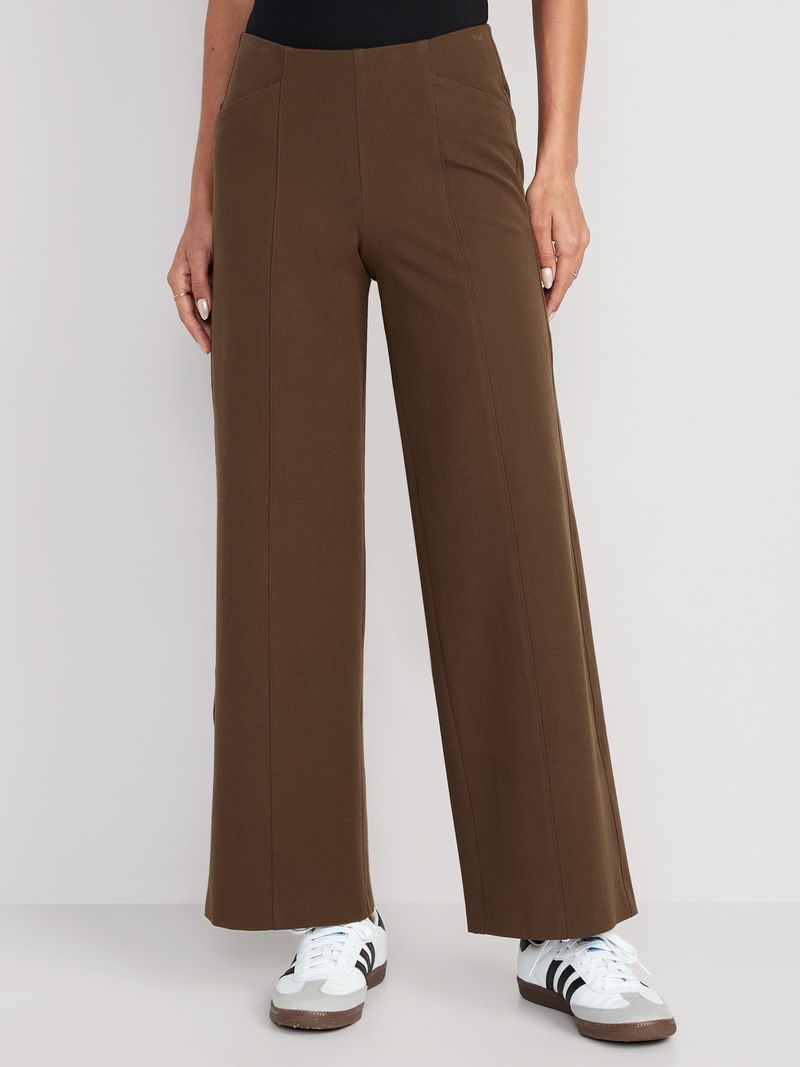 Pantalones Pixie de cintura alta Wide-Leg Old Navy para Mujer