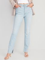 Jeans-Extra-High-Waisted-Button-Fly-Kicker-Boot-Cut-Side-Slit-Old-Navy-para-Mujer-647254-000