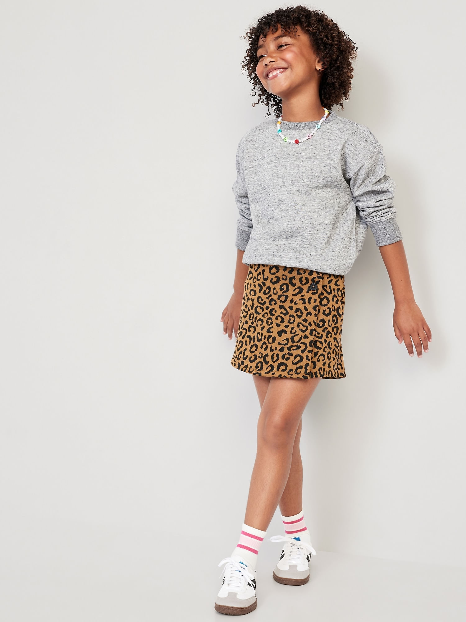 Falda short animal online print