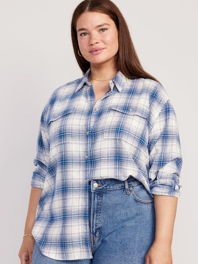 Camisa-Boyfriend-de-franela-Oversized-Old-Navy-para-Mujer-751722-014