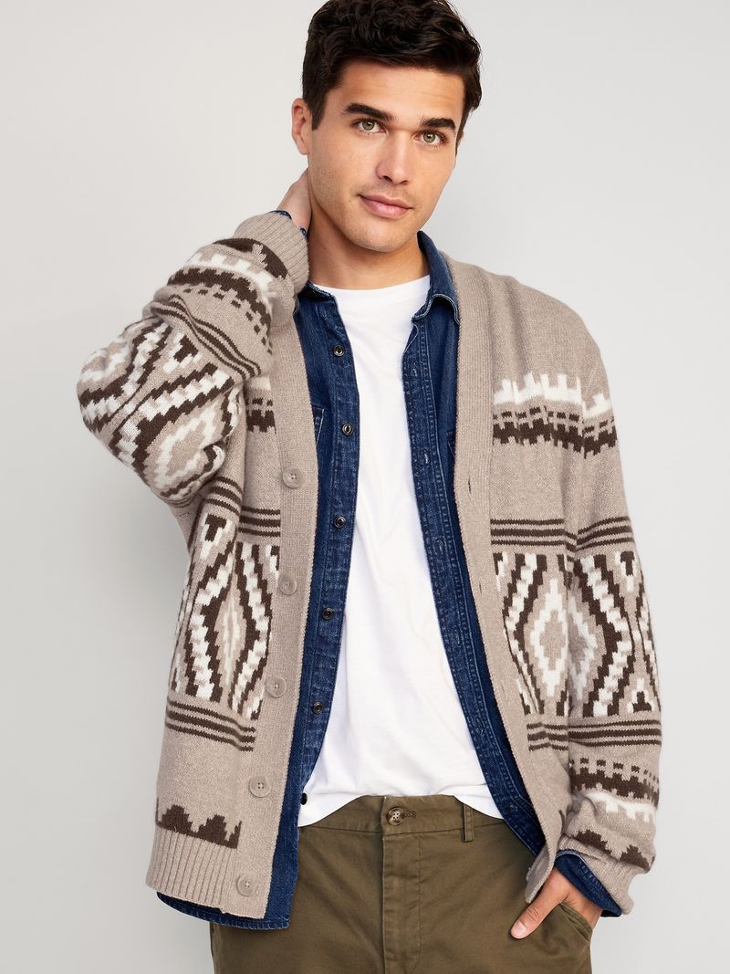 Sueter tipo Cardigan con botones Old Navy para Hombre