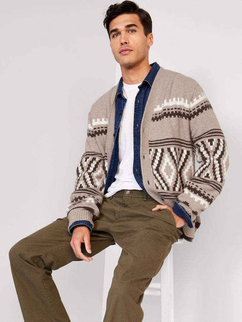 Sueter tipo Cardigan con botones Old Navy para Hombre