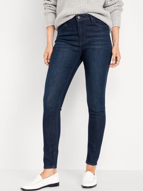 Jeans Wow Skinny Dark Old Nvay para Mujer