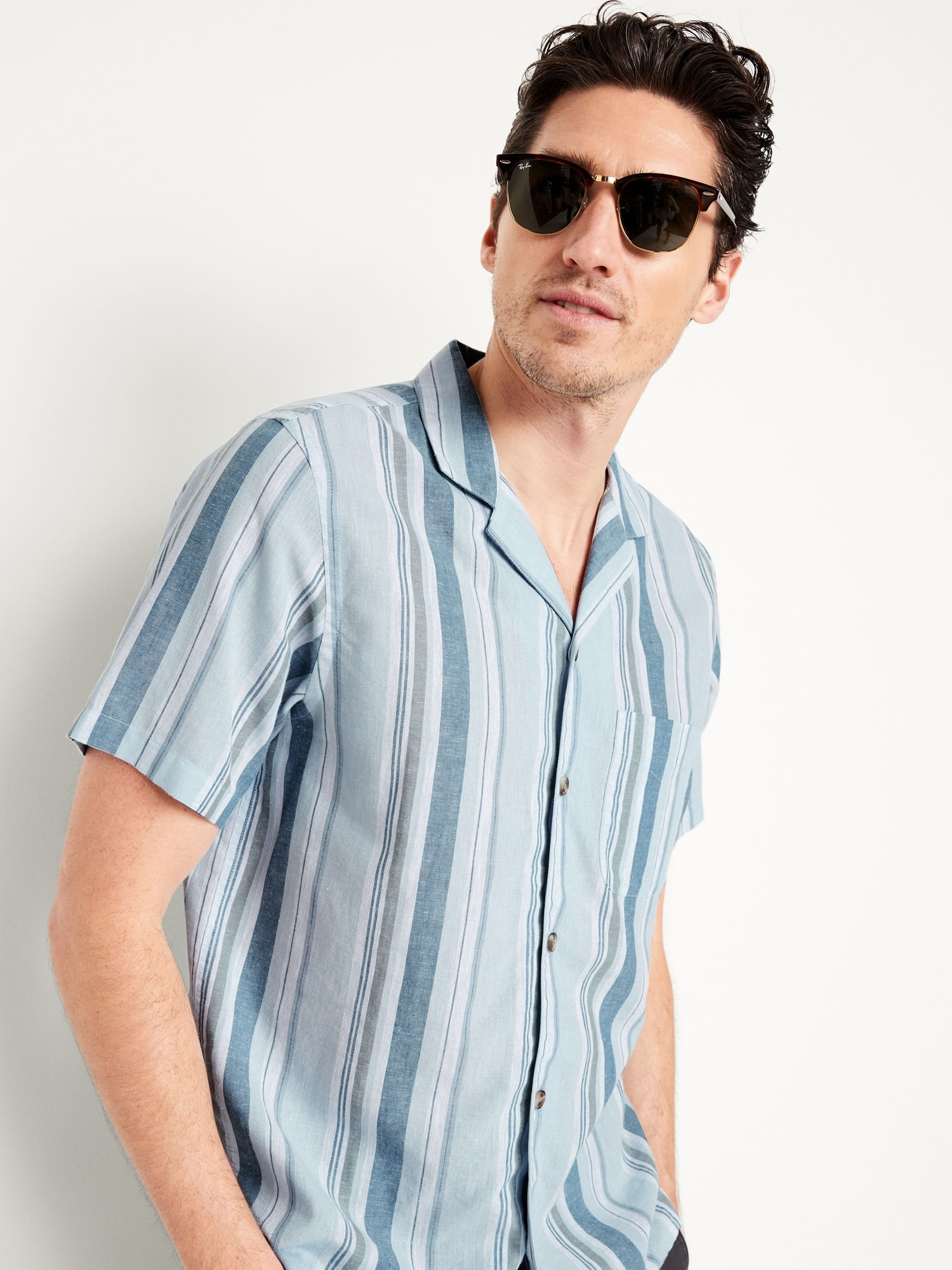 Camisa de manga corta estampada Old Navy para Hombre | Old Navy - Old ...