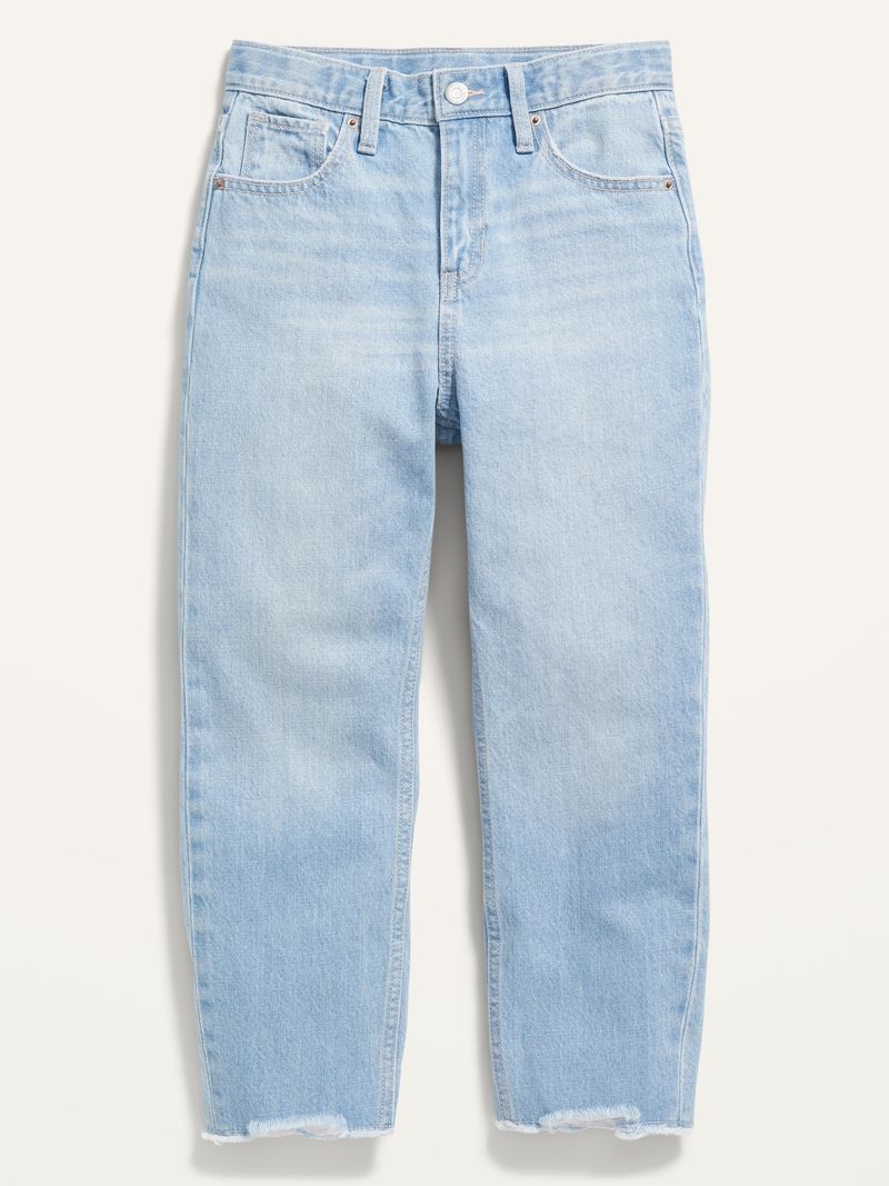 Jeans-High-Waisted-Slouchy-Straight-Old-Navy-para-Nina-879553-000