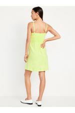 Vestido-Mini-Fit-y-Flare-de-mezcla-de-lino-Old-Navy-para-Mujer-863521-004