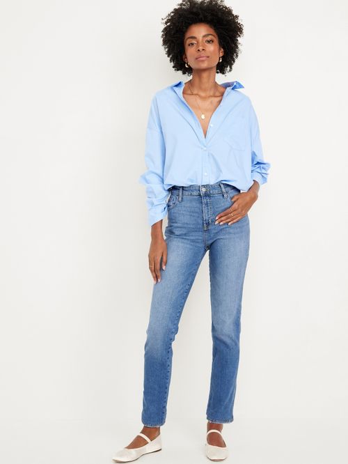 Jeans High-Waisted Vintage Slim Old Navy para mujer
