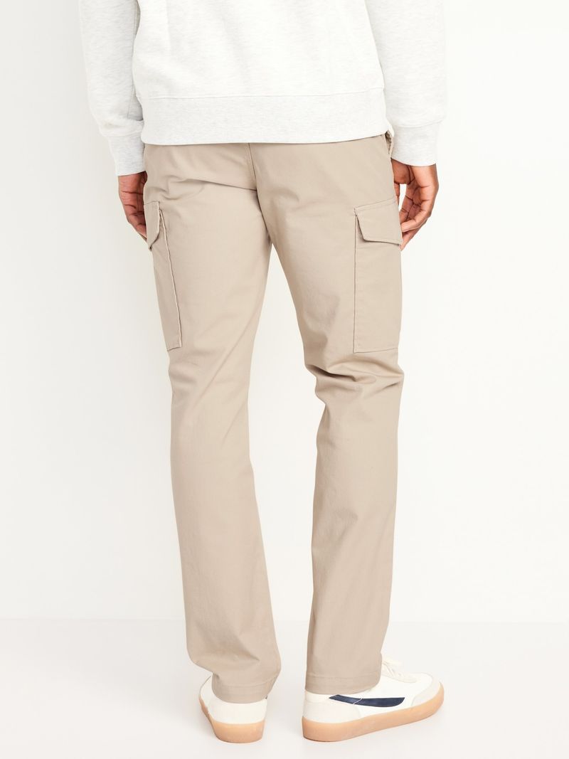 Pantalón Straight Refined Tailored Cargo Old Navy para hombre