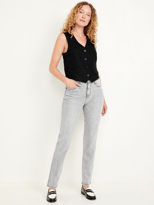 Jeans High-Waisted Vintage Slim Old Navy para mujer