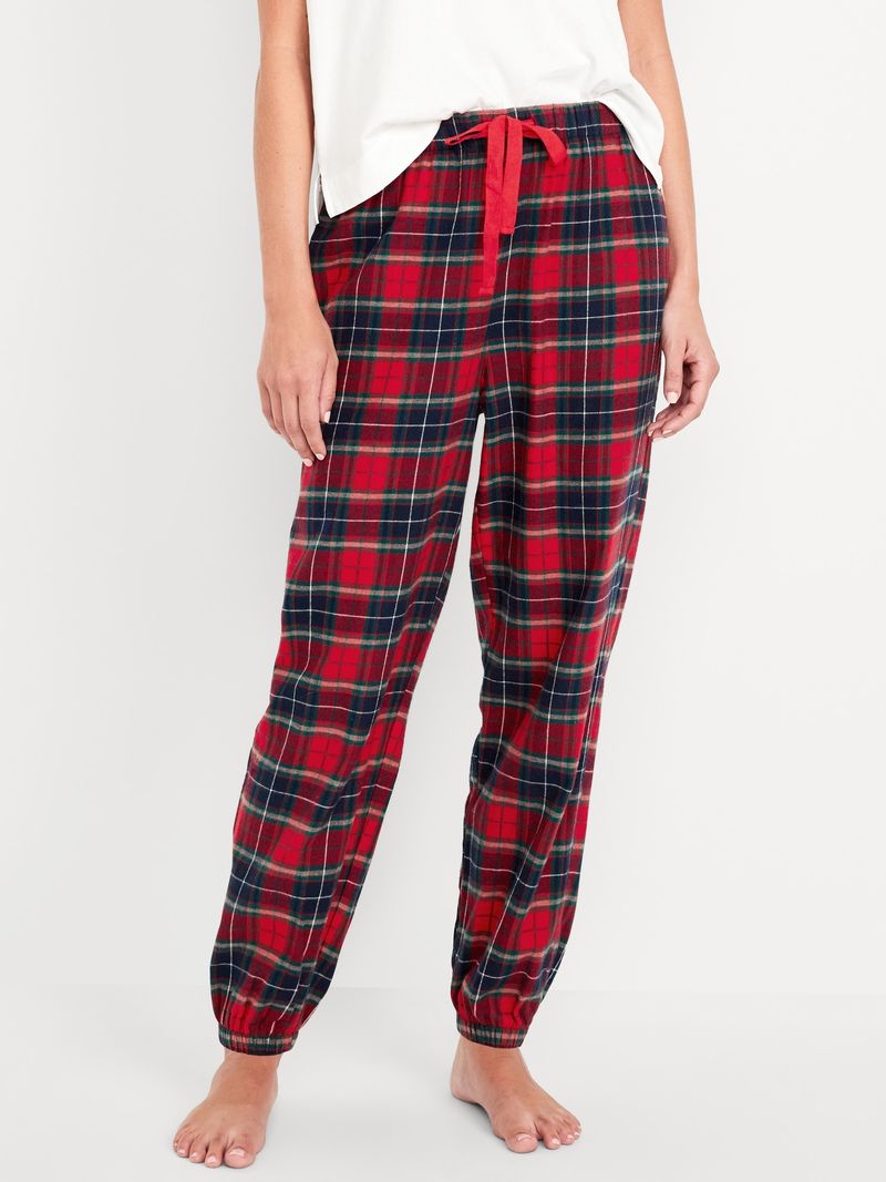 Pijama de franela High Waisted para mujer Old Navy