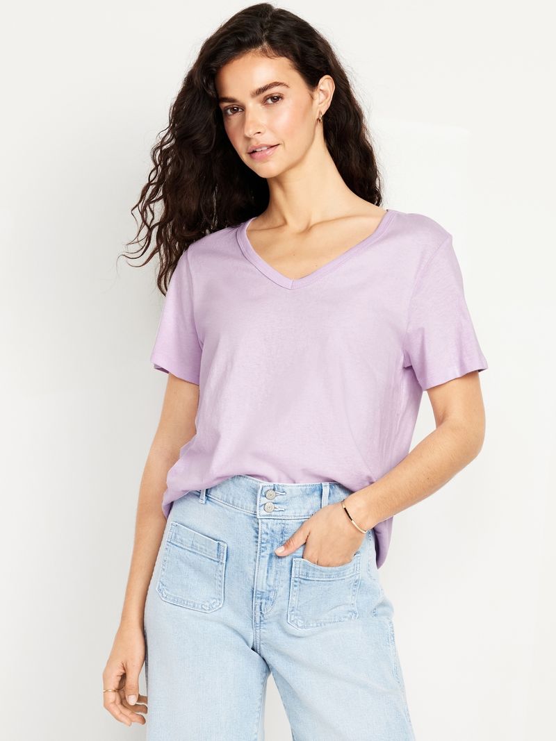 Playera-de-cuello-en-V-EveryWear-Old-Navy-para-mujer-544320-014