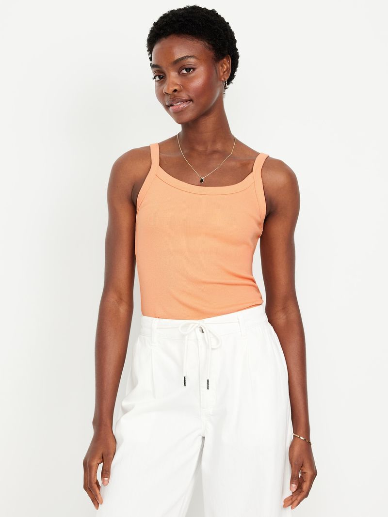 Old Navy Tank Top sin mangas cuello redondo para mujer Old Navy