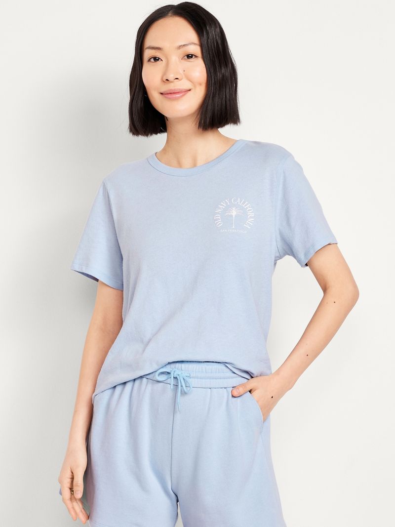 Playera-manga-corta-con-grafico-con-logo-al-frente-para-mujer-Old-Navy-687721-007