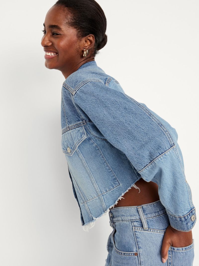 Denim Chamarra Mezclilla Old Navy Chamarra De Mezclilla Corta