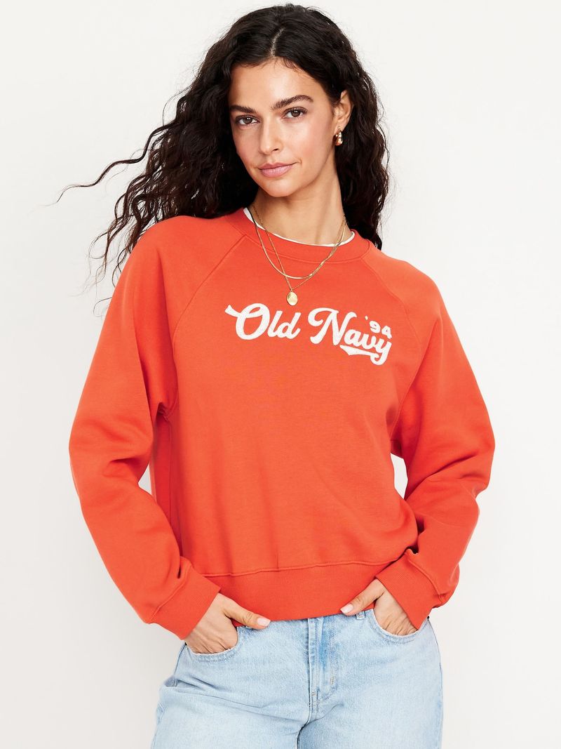 Sudadera de fleece vintage Old Navy para Mujer Old Navy Old