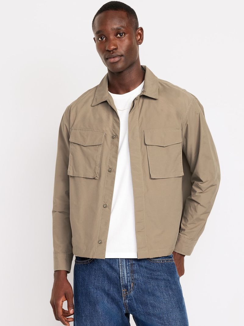 Chamarra Cazadora Old Navy Chamarras Hombre Chamarra Loose Para