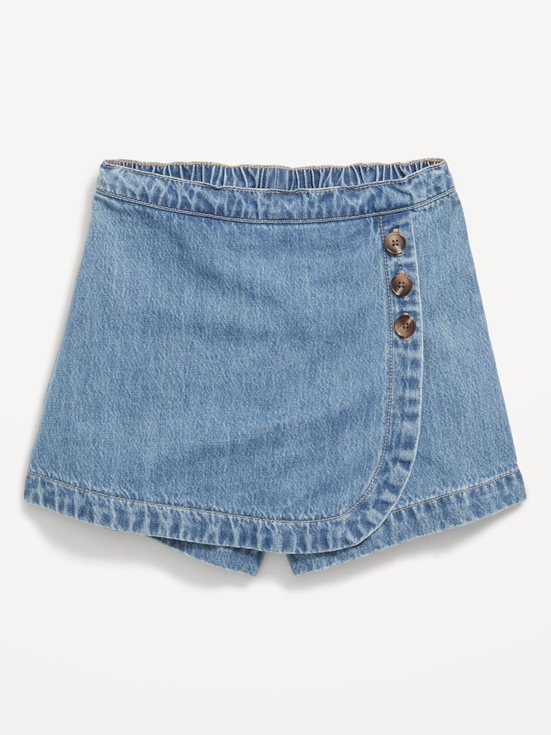 Falda Short De Mezclilla Outfit Falda Short De Mezclilla Para Niña