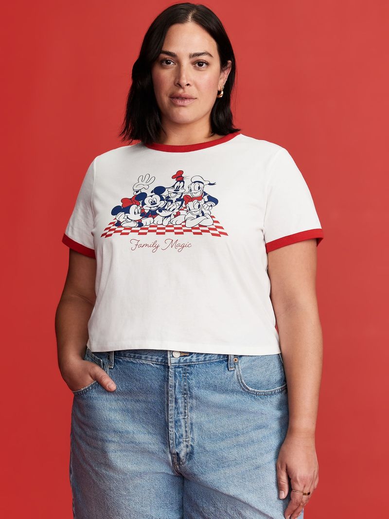 Playera-manga-corta-con-cuello-redondo-y-grafico-de-Old-Navy-x-Disney-para-mujer-Old-Navy-749097-000