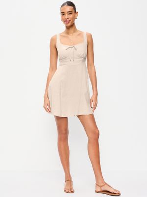 vestido-mini-fit-y-flare-de-lino-872577-000